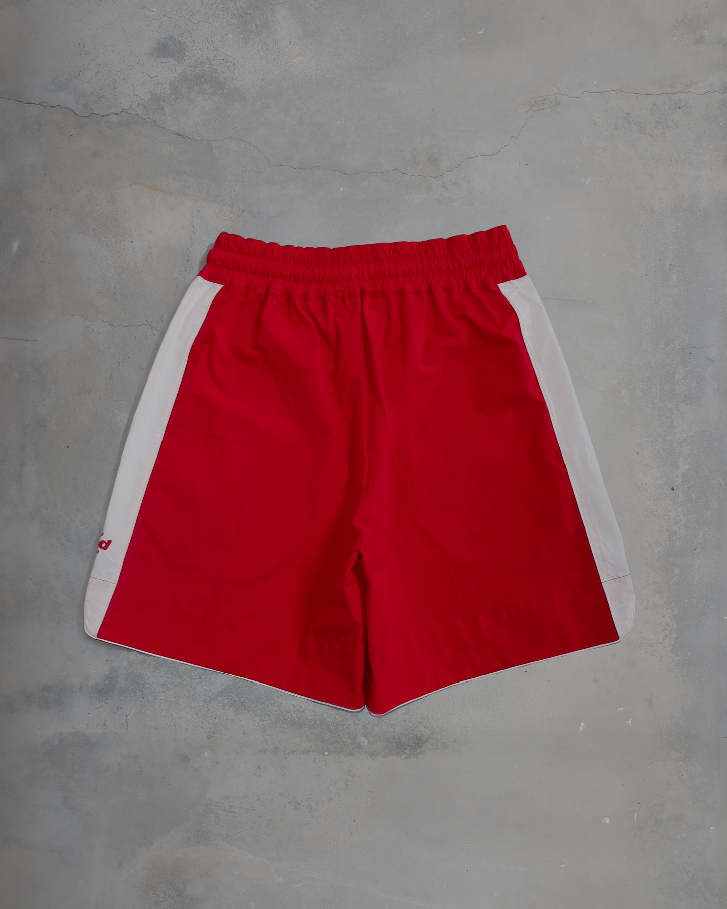 KIDDOS BOXING-STYLE PANTS \\ RED & CREAM